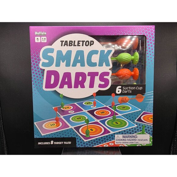 Buffalo Tabletop Smack Darts Game Set - Picture 1 of 8